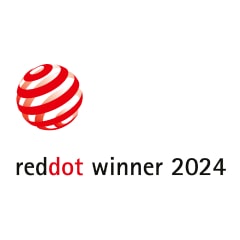 Red Dot Winner badge.