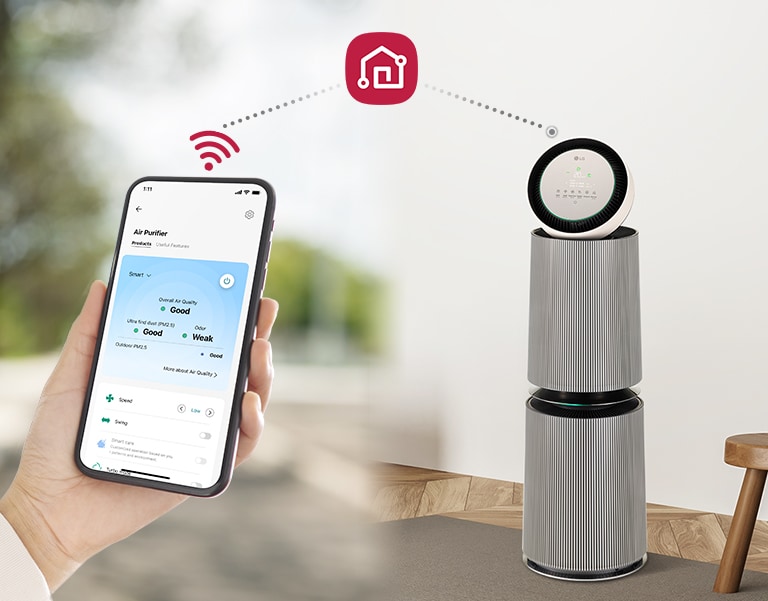 Smart Air Care with LG ThinQ