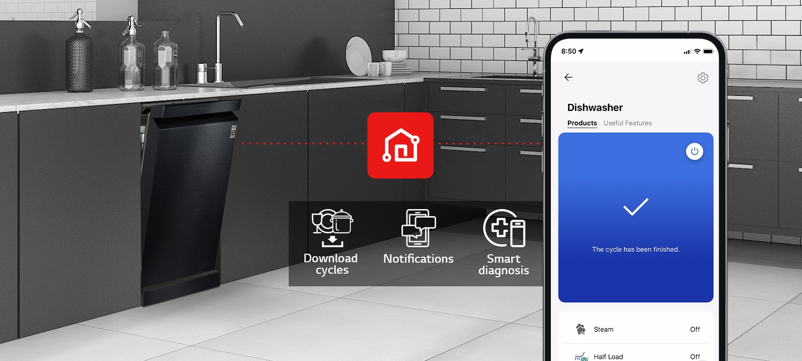 Stay connected, stay sparkling clean