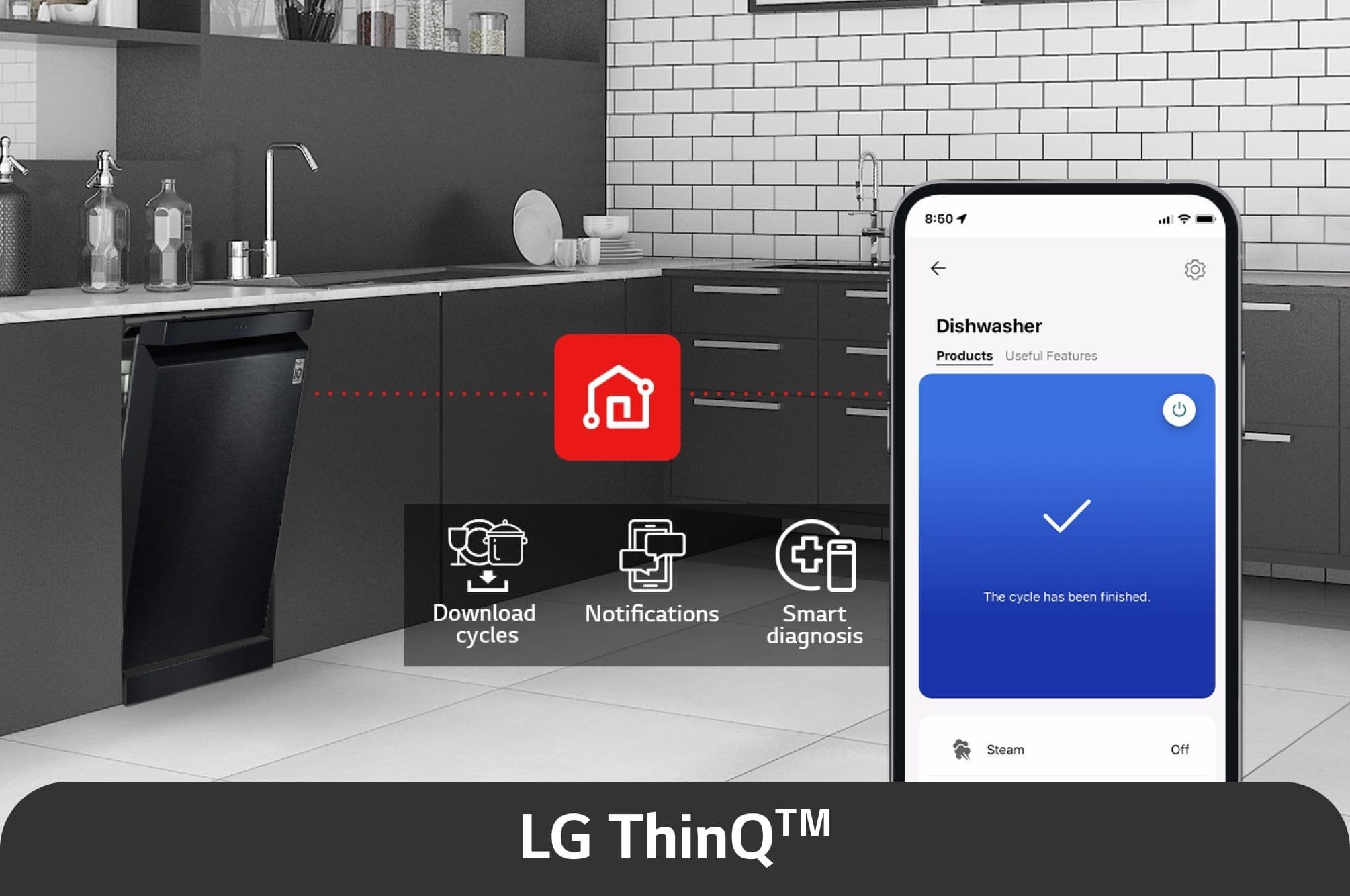 QuadWash Freestanding Dishwasher in Matte Black - Matte Black thumbnail 5