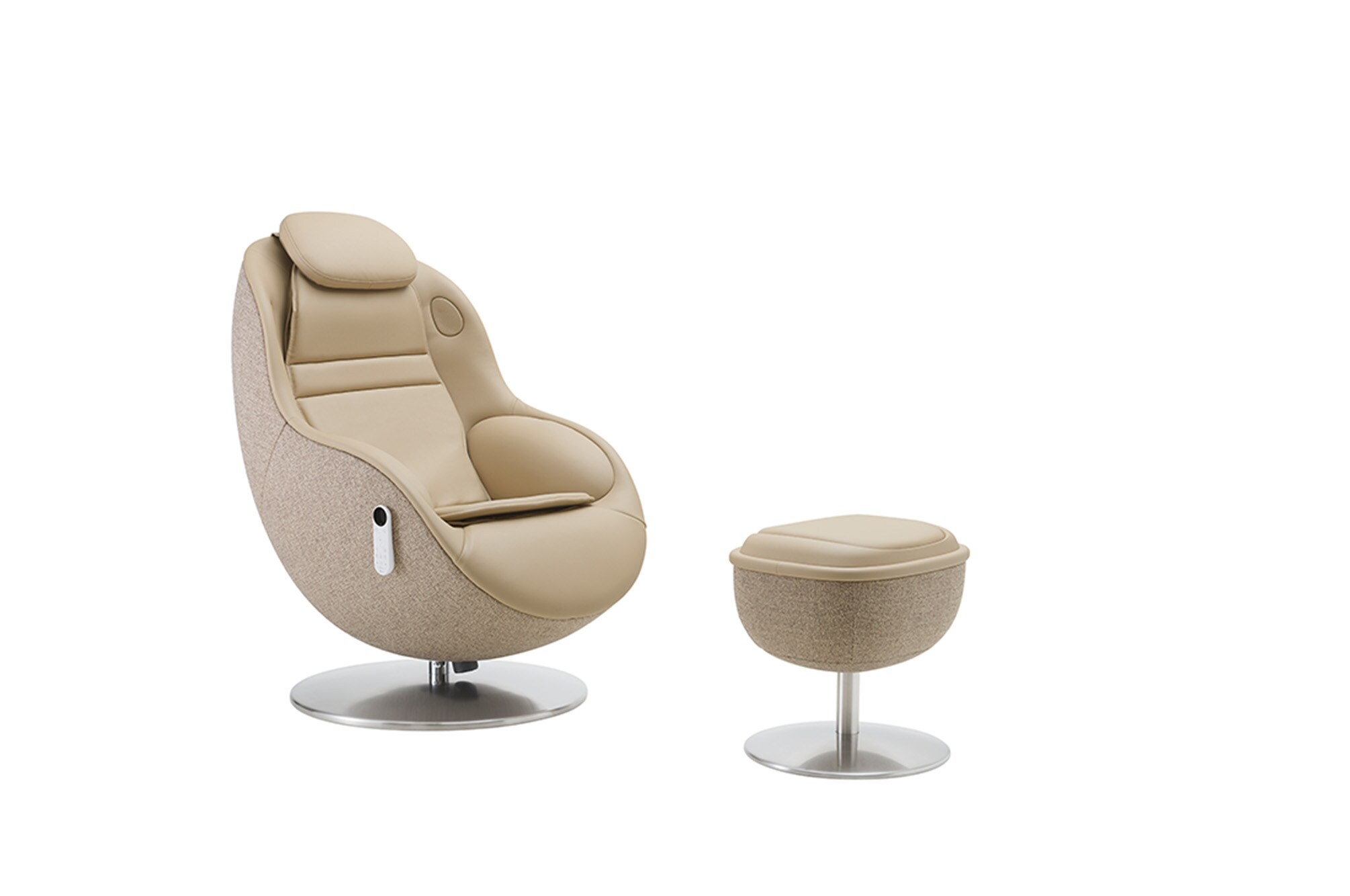 LG Massage Recliner in Brown thumbnail 3