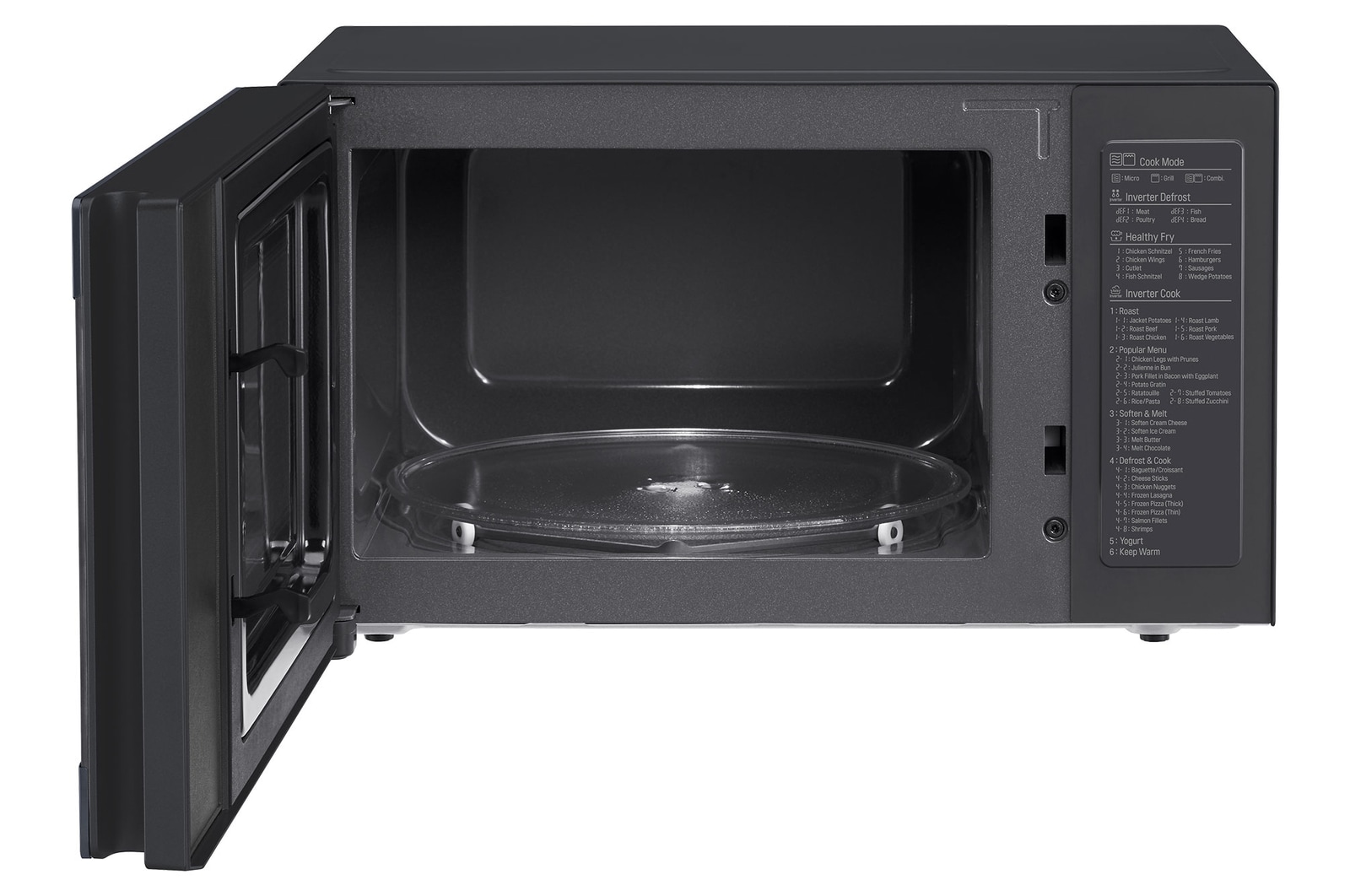 25L LG NeoChef™ Smart Inverter Grill Microwave Oven Black thumbnail 2