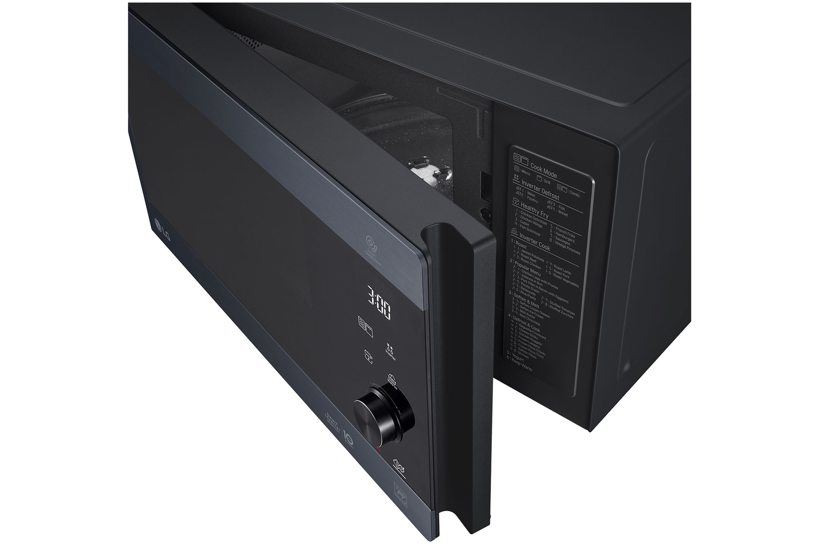 25L LG NeoChef™ Smart Inverter Grill Microwave Oven Black thumbnail 5