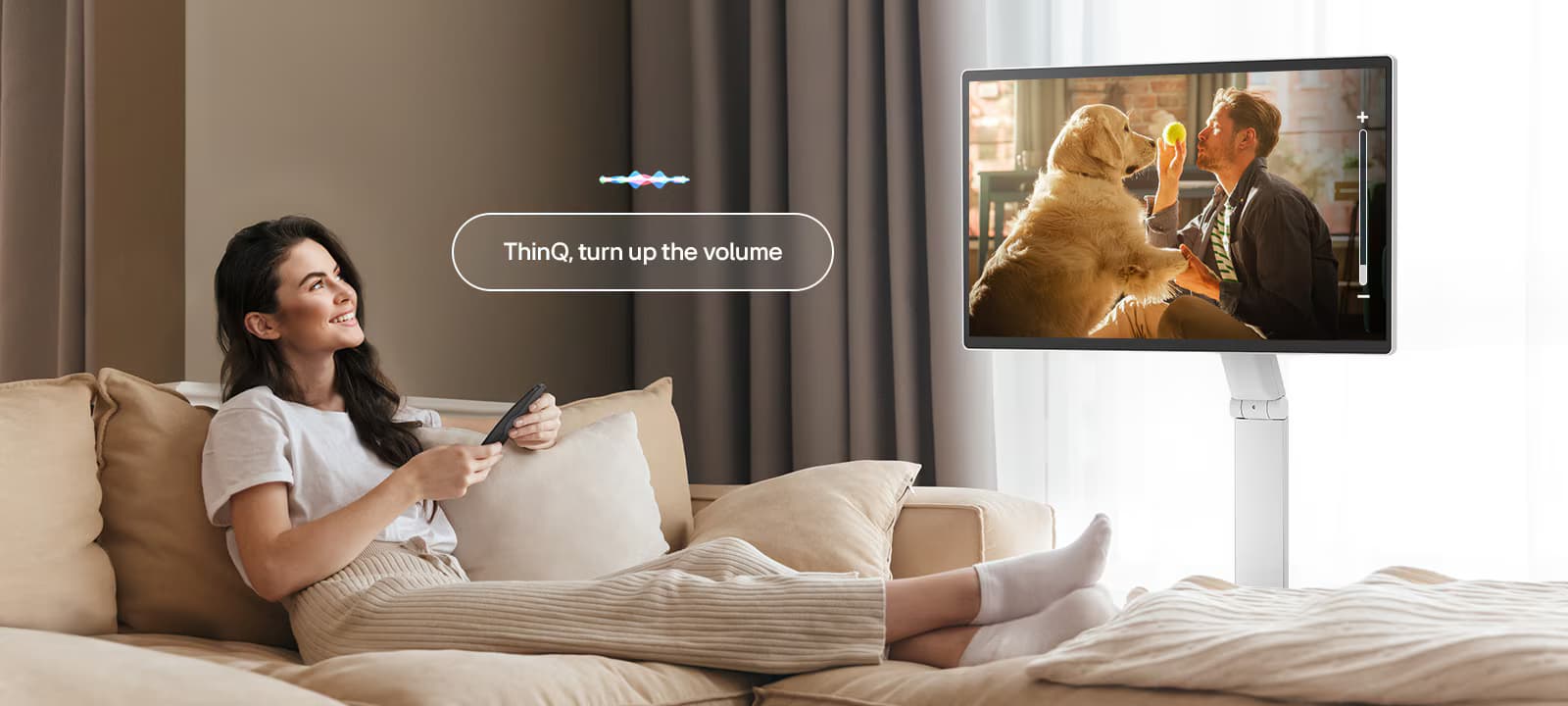 Voice control with Magic Remote
