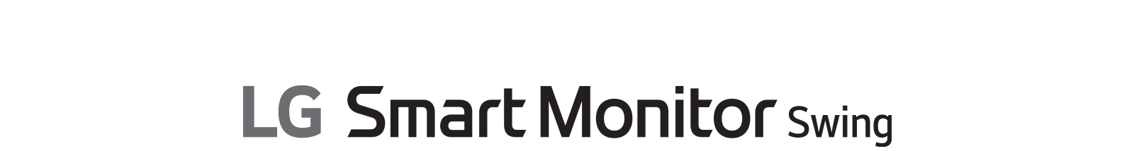 LG Smart Monitor Swing