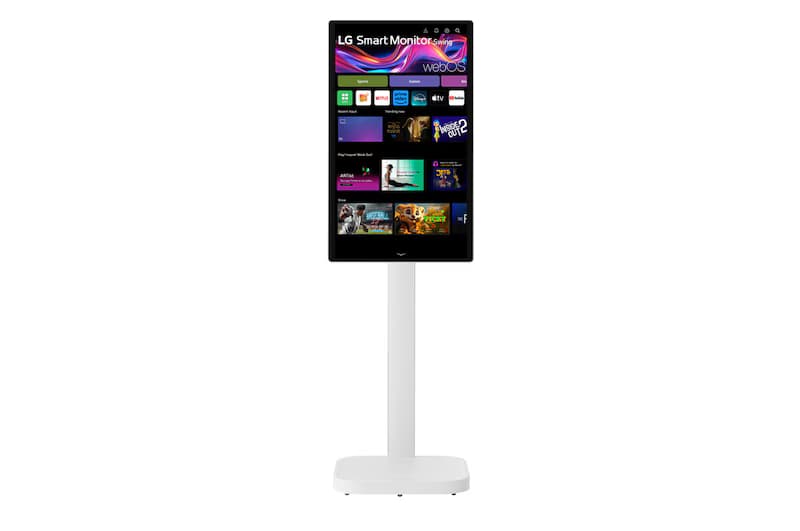 LG 32U889SA-W Smart Monitor Swing - White thumbnail 3