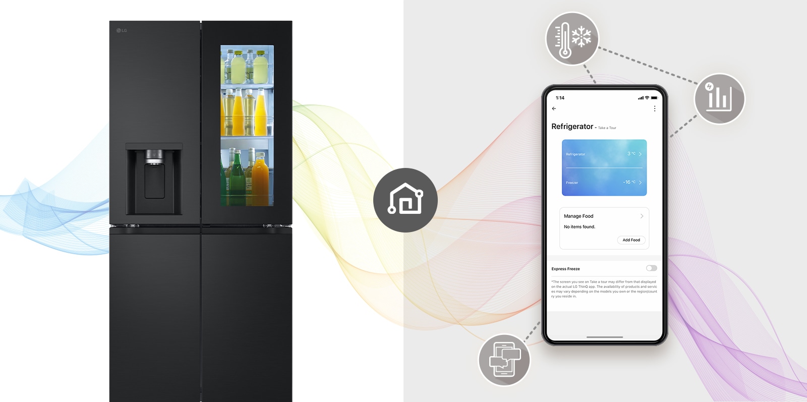 Experience a smart life with LG ThinQ