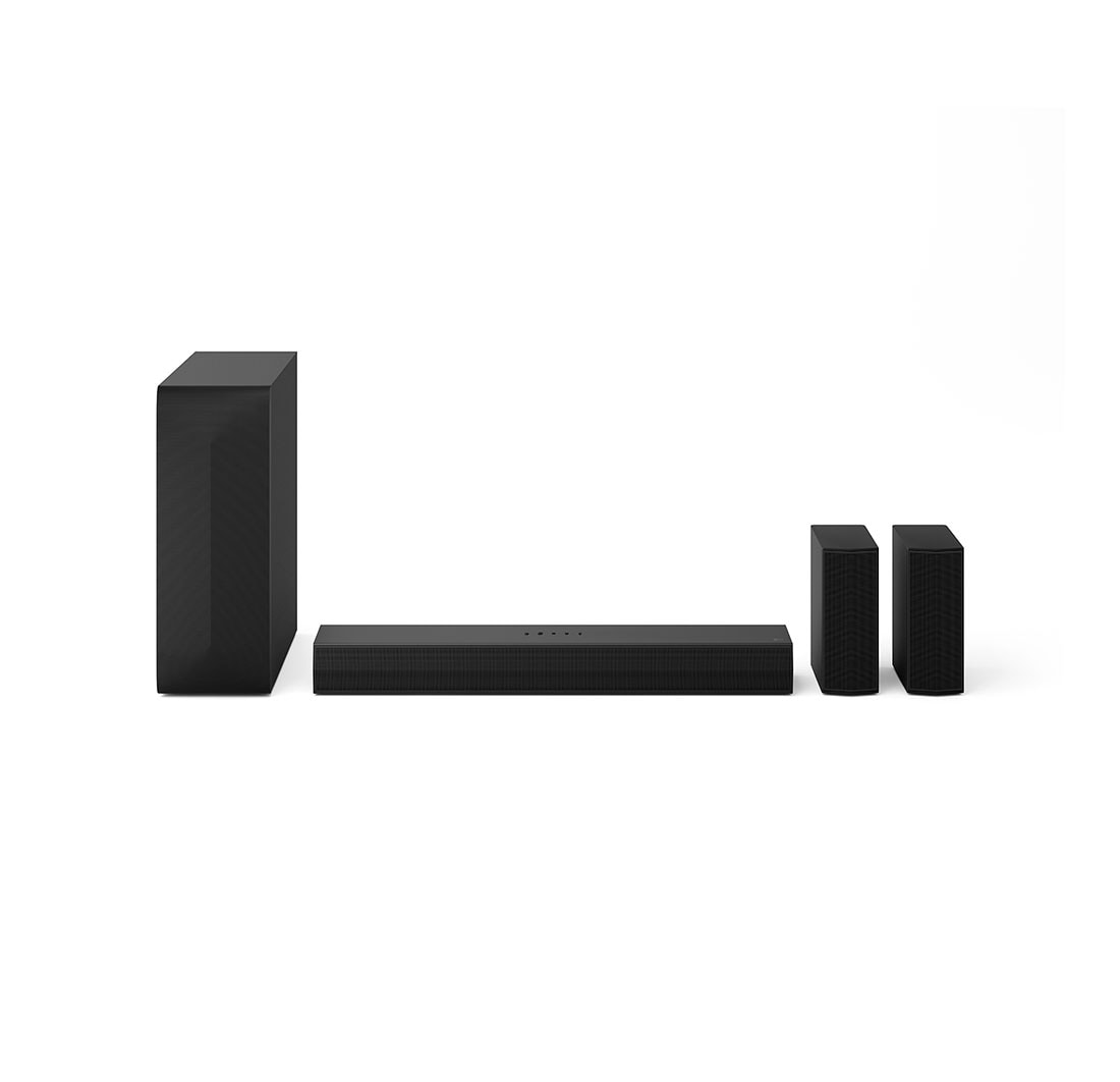 LG S60TR 5.1 Channel Home Theater Soundbar with Surround Sound and Rear Speakers