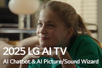 2025 LG AI TV, AI Chatbot & AI Picture/Sound Wizard