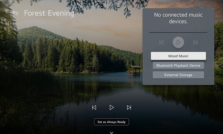 Sync music and visuals to how you feel