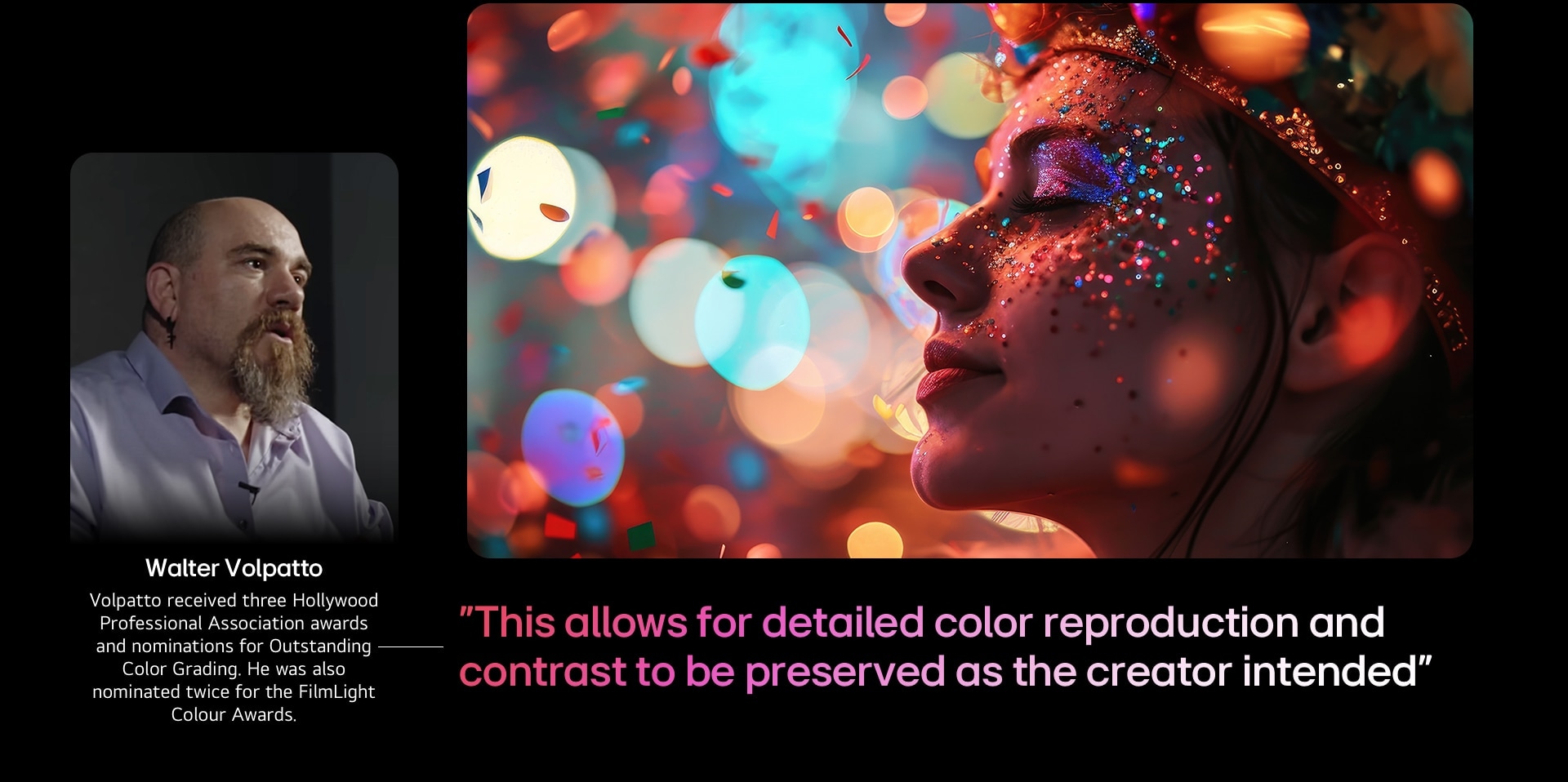 AI Director Processing — faithful color reproduction