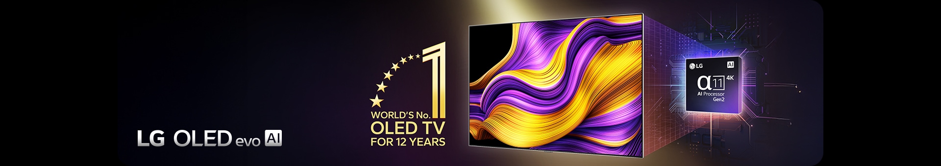 Meet our most advanced AI TVs yet — LG OLED