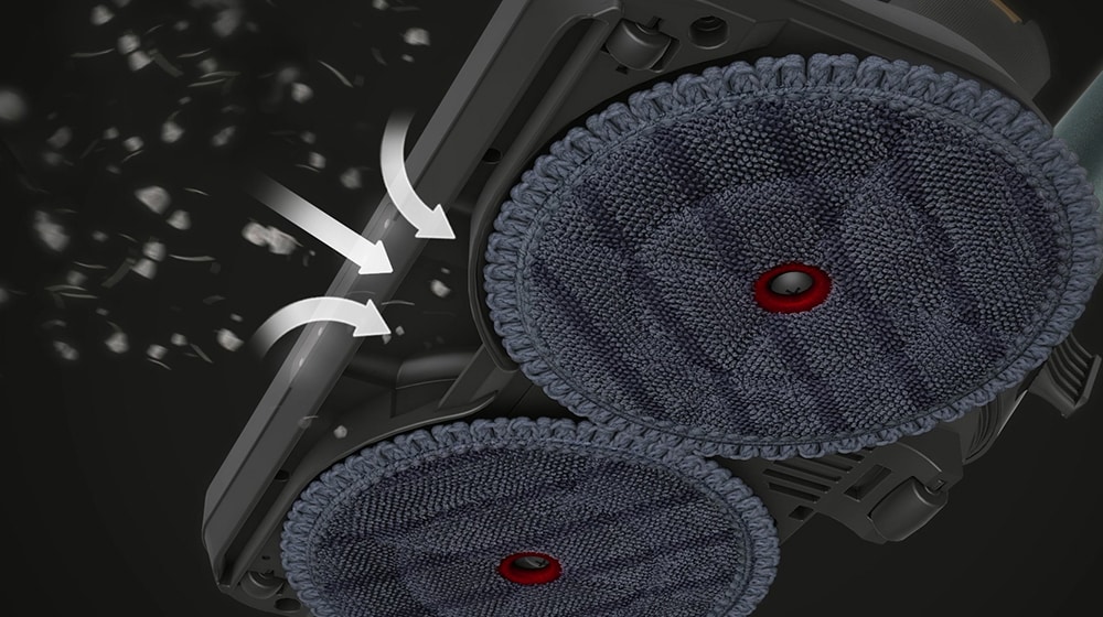 Vacuum and mop all at once