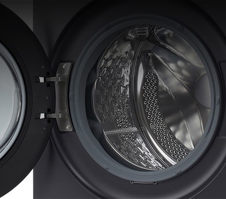 Stainless steel drum interior