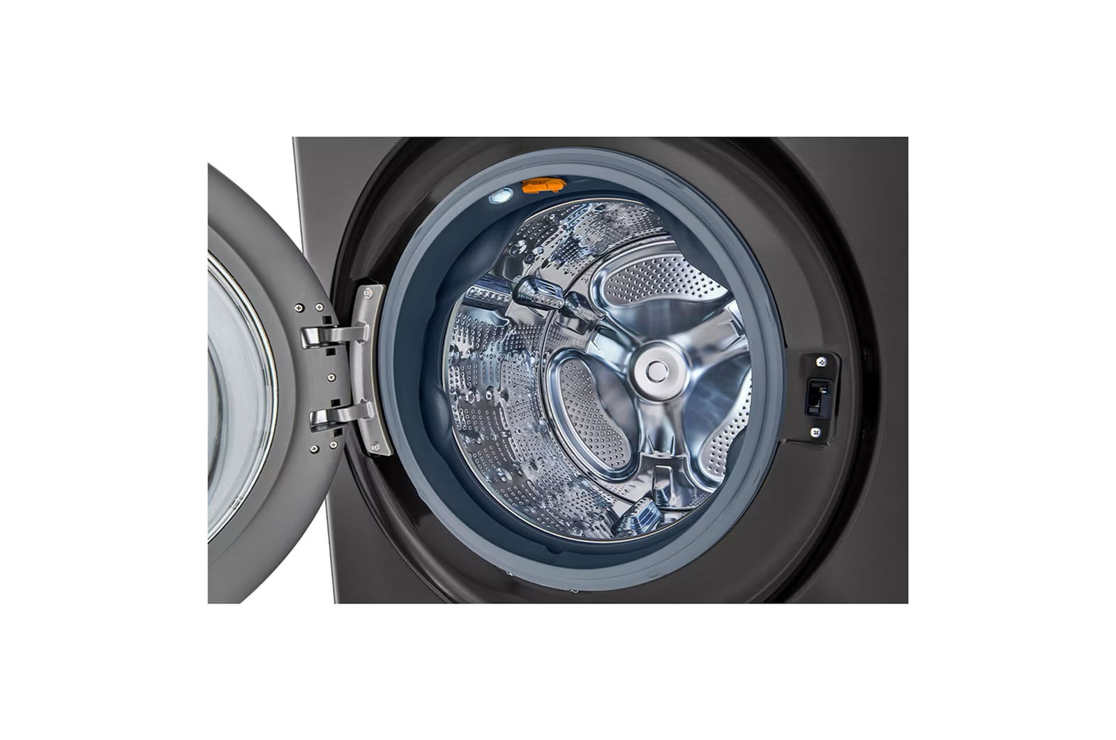 [Subscribe] 14/10kg WashTower™ All-In-One Stacked Washer Dryer - Platinum Black thumbnail 4